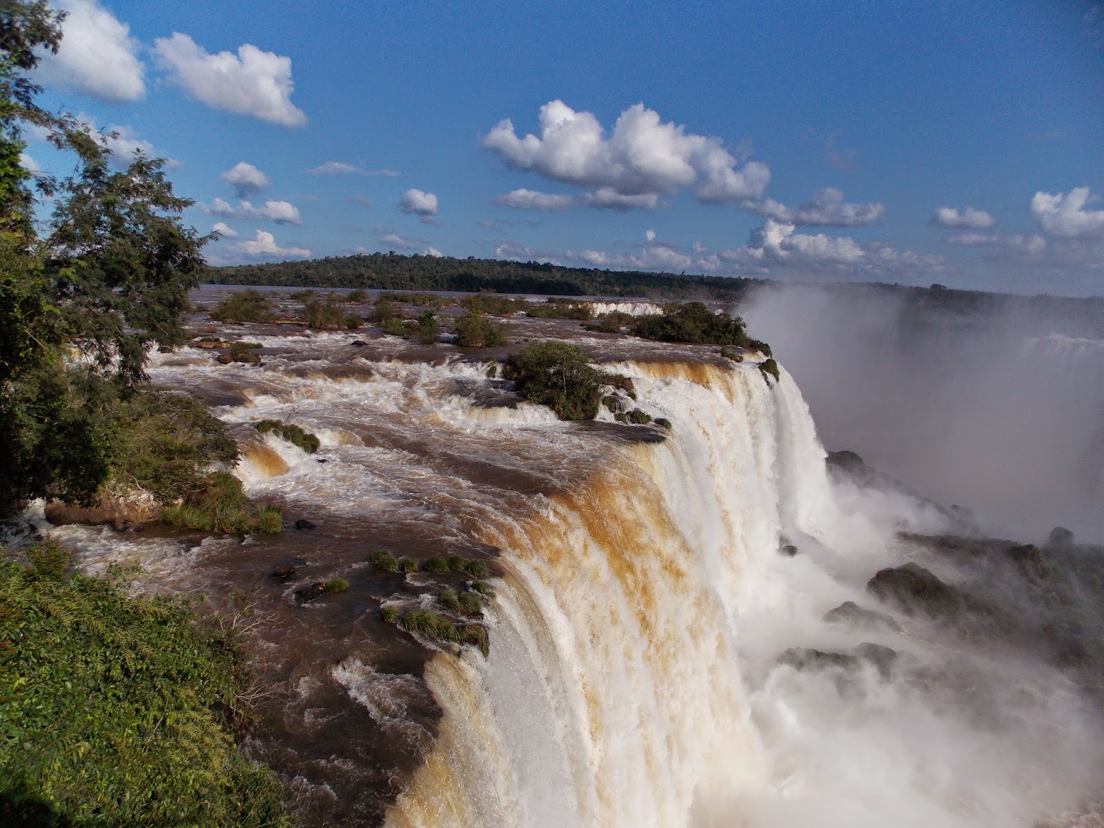 Cataratas do Iguaçu vista de cima