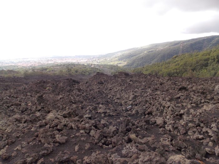 Lava no Valle del Bove