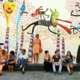 Arte nos muros da Ciudad Cultural Konex