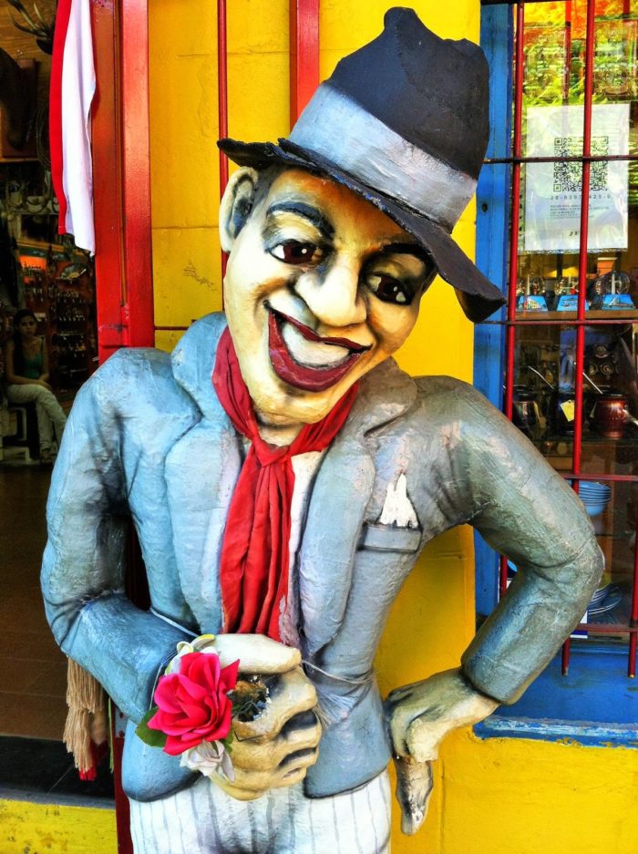 Carlos Gardel, o mais famoso dos cantores de tango argentino