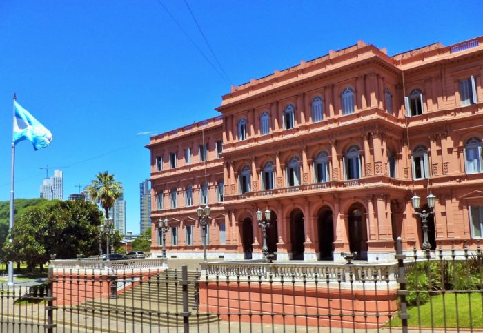 Casa Rosada, sede da presidência da República Argentina