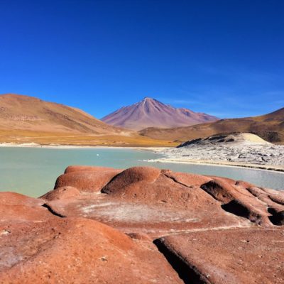 Lagunas Altiplanicas e Piedras Rojas (Salar de Talar), no Atacama