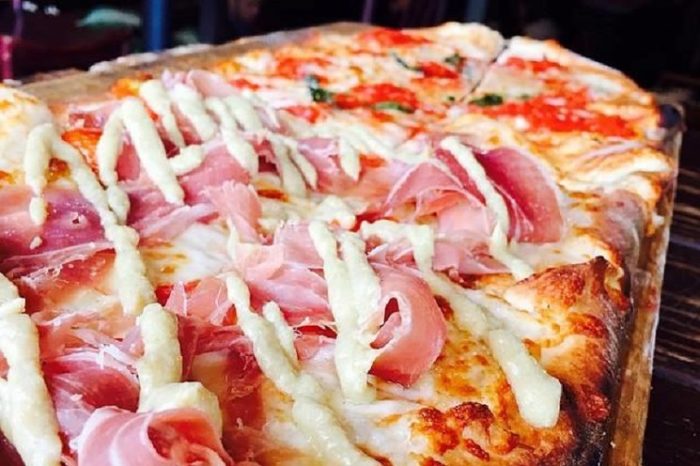 A deliciosa pizza do restaurante Numero 28 – Española Way – Miami