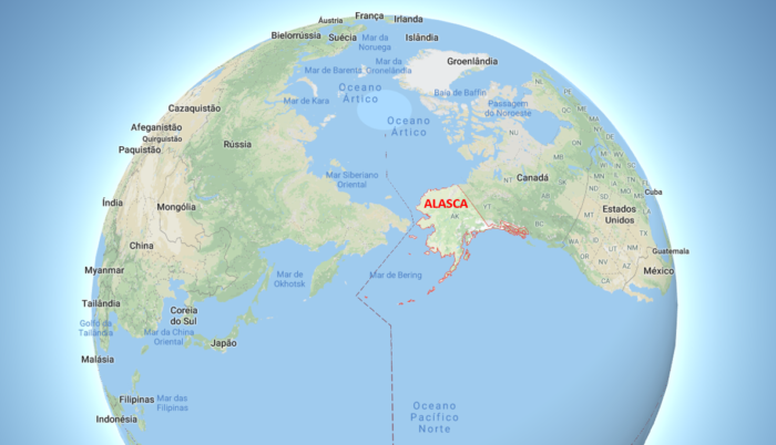 Mapa Alasca Google Maps