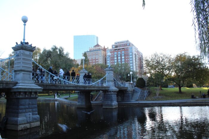 Beacon Hill, jardim público, história de Back Bay + passeio